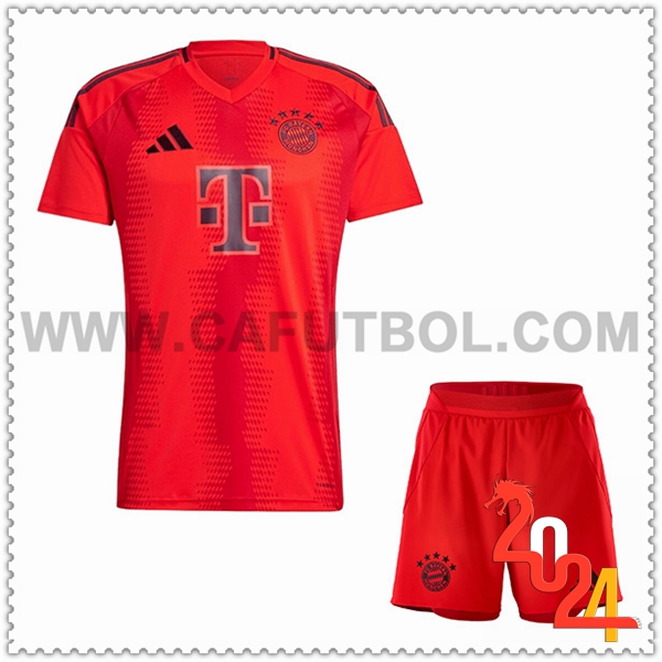 Primera Equipacion del Bayern Munich + Pantalones 2024 2025
