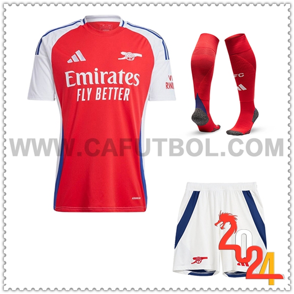 Primera Equipacion del Arsenal (Pantalones + Chaussettes) 2024 2025