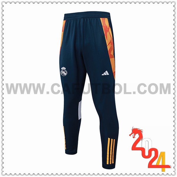 Pantalon Entrenamiento Real Madrid Amarillo/Azul 2024 2025