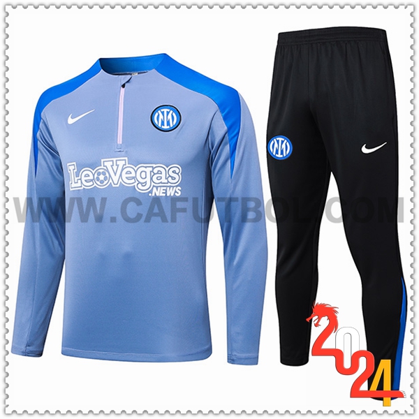 Chandal Futbol Inter Milan Violeta/Azul 2024 2025