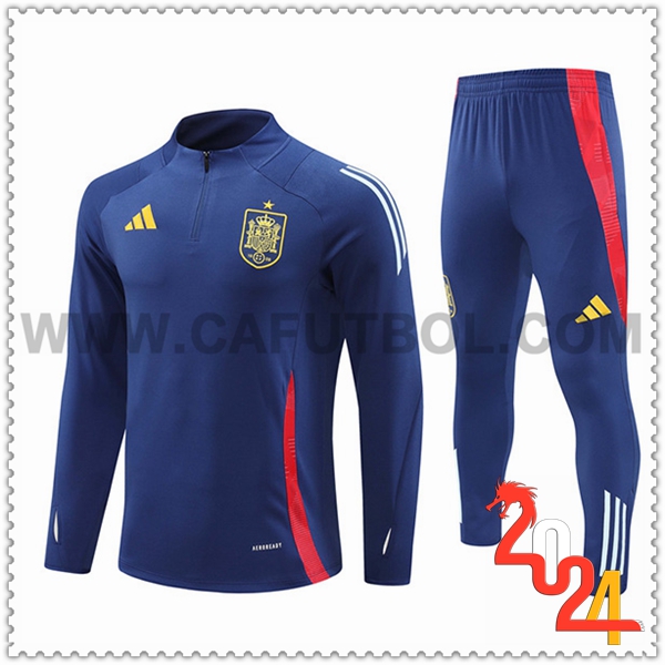 Chandal Futbol España azul real 2024 2025