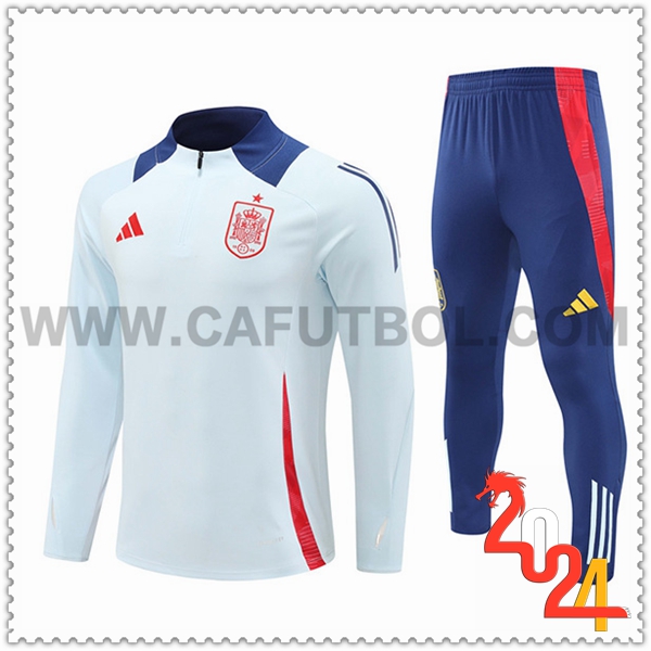 Chandal Futbol España Azul Claro 2024 2025