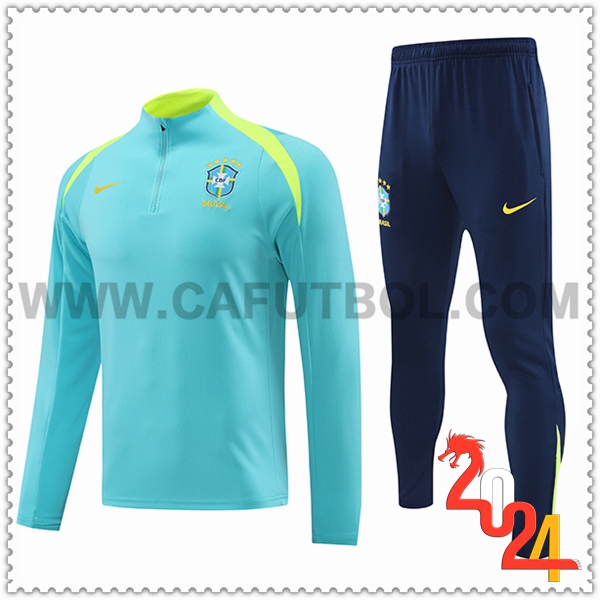 Chandal Futbol Brasil Verde 2024 2025