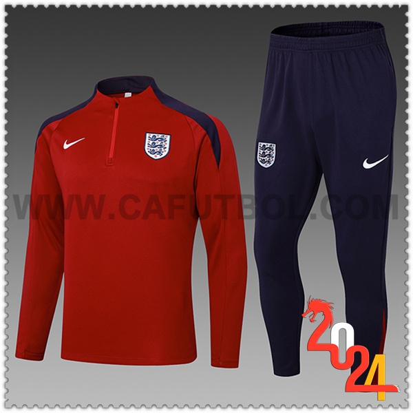 Chandal Futbol Inglaterra Ninos Rojo 2024 2025