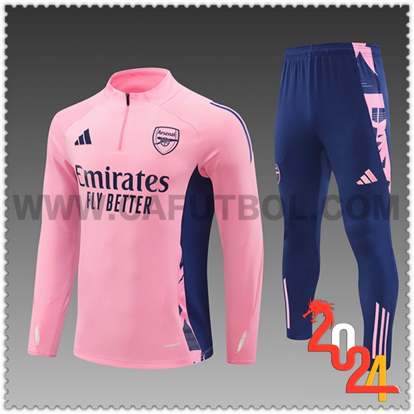 Chandal Futbol Arsenal Ninos Rosa/Azul 2024 2025