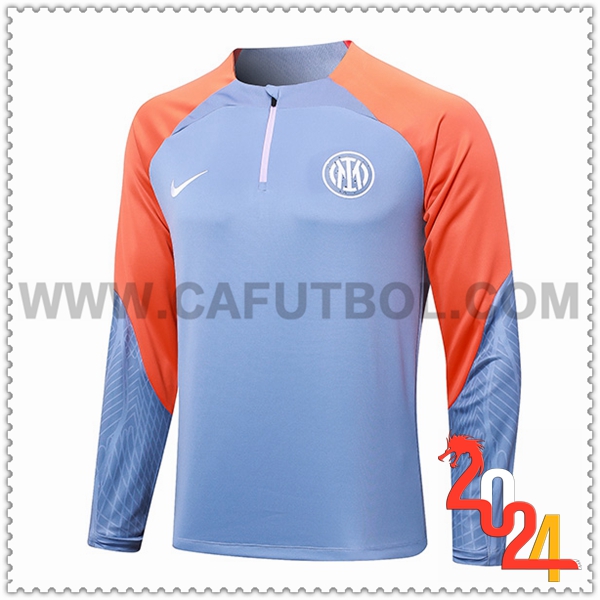 Sudadera Entrenamiento Inter Milan Violeta/Naranja 2024 2025