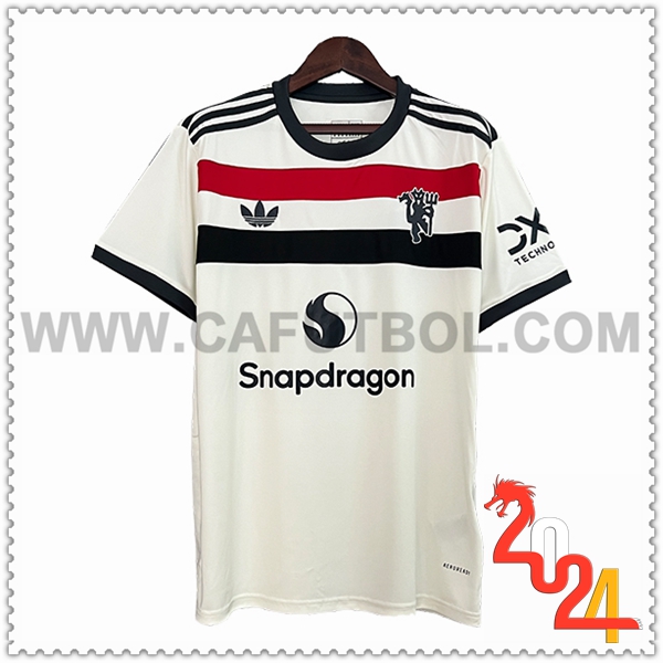 Tercero Camiseta Futbol Manchester United 2024 2025