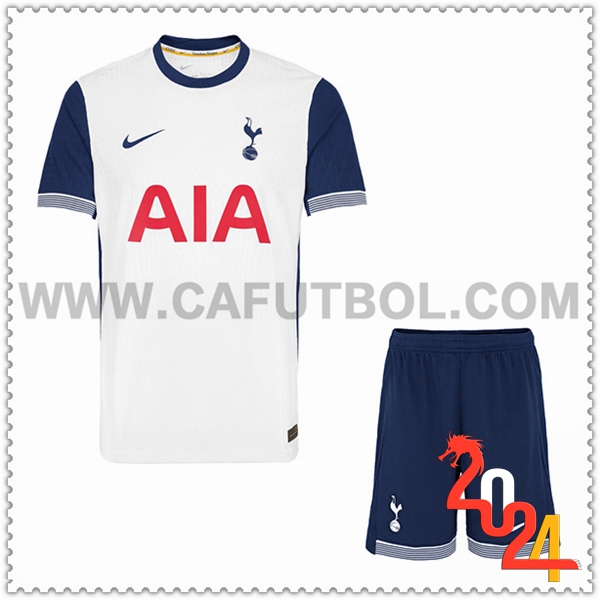 Primera Nuevo Equipacion del Tottenham Hotspur Ninos 2024 2025