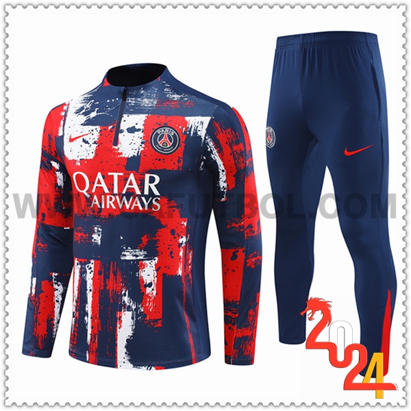 Chandal Futbol PSG Azul/Rojo/Blanco 2024 2025