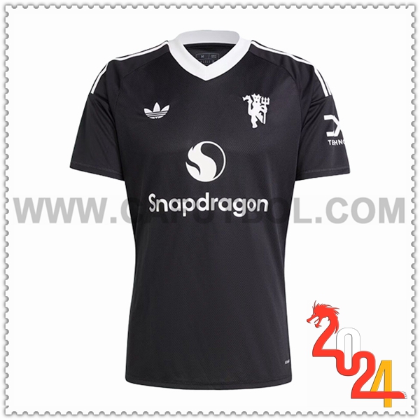 Tercero Camiseta Futbol Portero Manchester United 2024 2025
