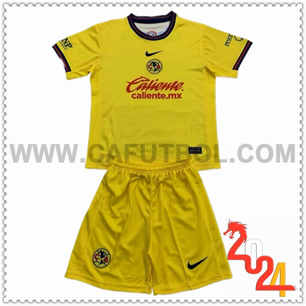 Primera Equipacion del Club America Ninos 2024 2025