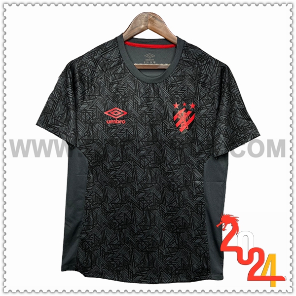 Camiseta Entrenamiento Sport Recife Negro 2024 2025