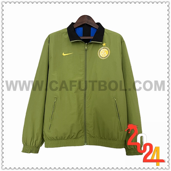 Rompevientos Inter Milan Verde 2024 2025