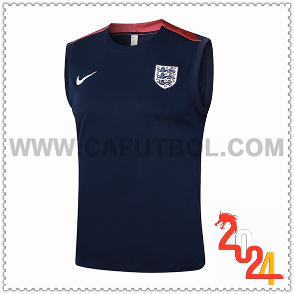 Chalecos De Futbol Inglaterra Azul Oscuro 2024 2025 -02