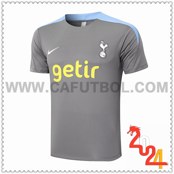 Camiseta Entrenamiento Tottenham Hotspur Gris/Azul 2024 2025