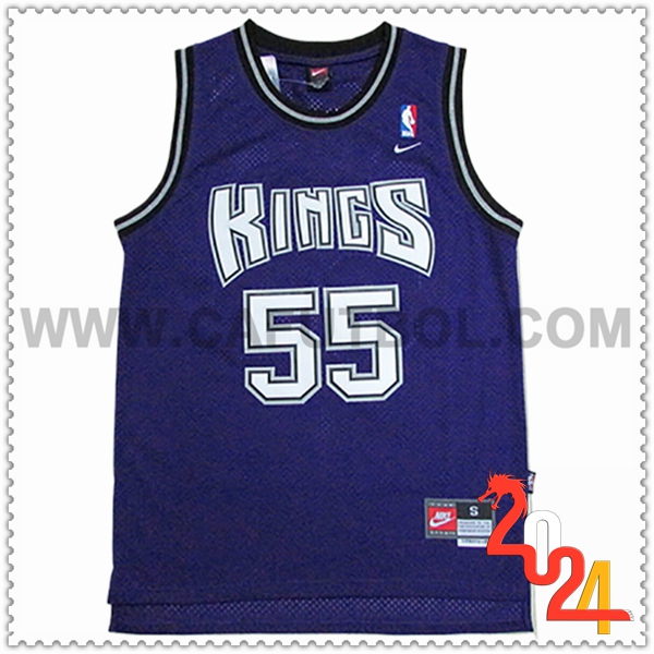 Camisetas NBA Sacramento Kings (WILLAMS #55) 2024/25 Violeta