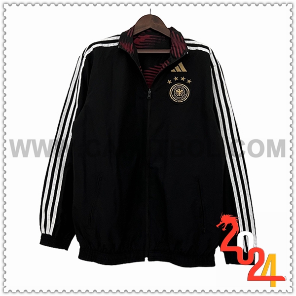 Rompevientos Alemania Negro/Blanco 2024 2025
