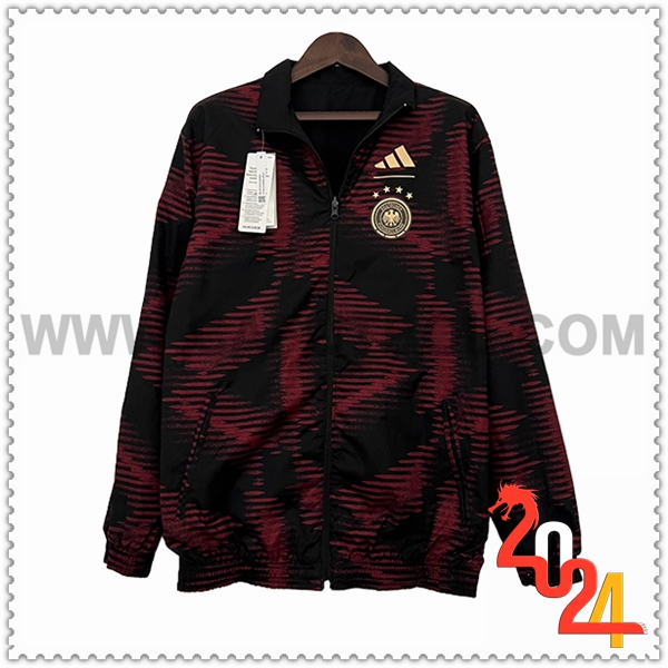 Rompevientos Alemania Rojo/Negro 2024 2025