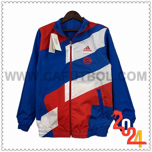 Rompevientos Bayern Munich Azul/Rojo/Blanco 2024 2025