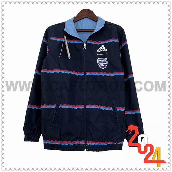Rompevientos Arsenal Azul Oscuro 2024 2025