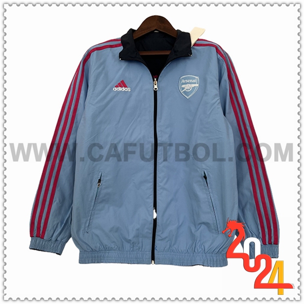 Rompevientos Arsenal Azul/Rojo 2024 2025