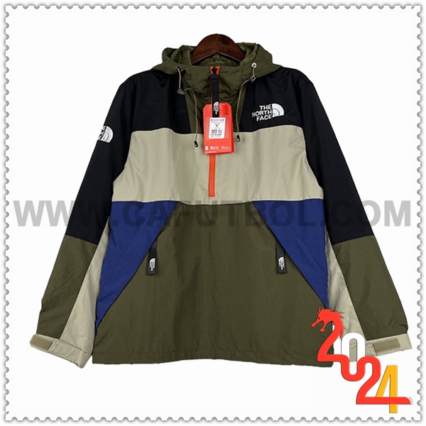 Rompevientos The North Face Verde/Negro/Azul 2024 2025