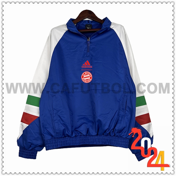Rompevientos Bayern Munich Azul/Blanco 2024 2025