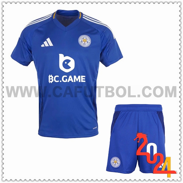 Primera Equipacion del Leicester City + Pantalones 2024 2025