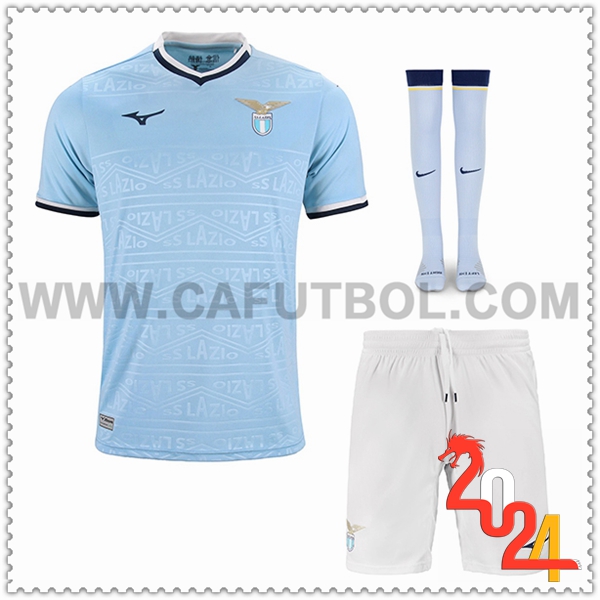 Primera Equipacion del SS Lazio (Pantalones + Chaussettes) 2024 2025