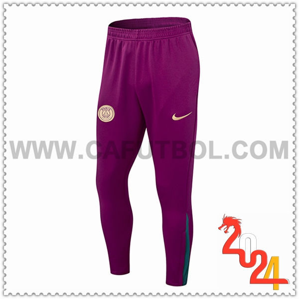 Pantalones Entrenamiento PSG Violeta 2024 2025