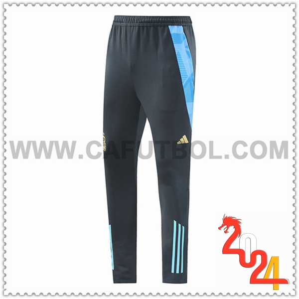 Pantalones Entrenamiento Argentina Gris Oscuro 2024 2025