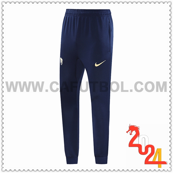 Pantalones Entrenamiento Pumas UNAM Azul 2024 2025