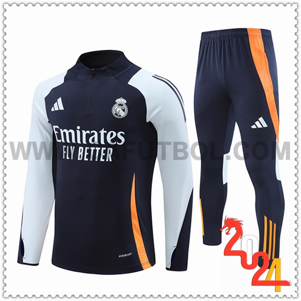 Chandal Futbol Real Madrid Azul Oscuro 2024 2025