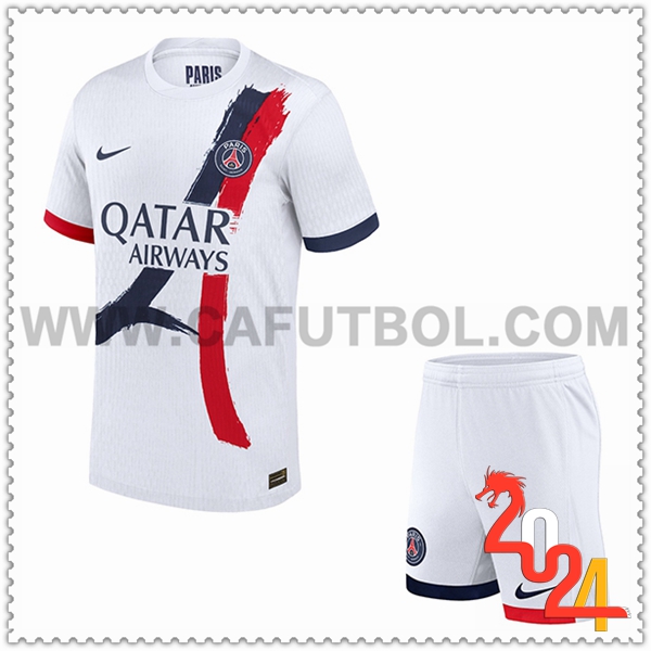 Tercero Nuevo Equipacion del PSG Ninos 2024 2025