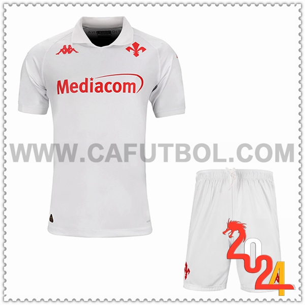 Tercero Nuevo Equipacion del ACF Fiorentina Ninos 2024 2025