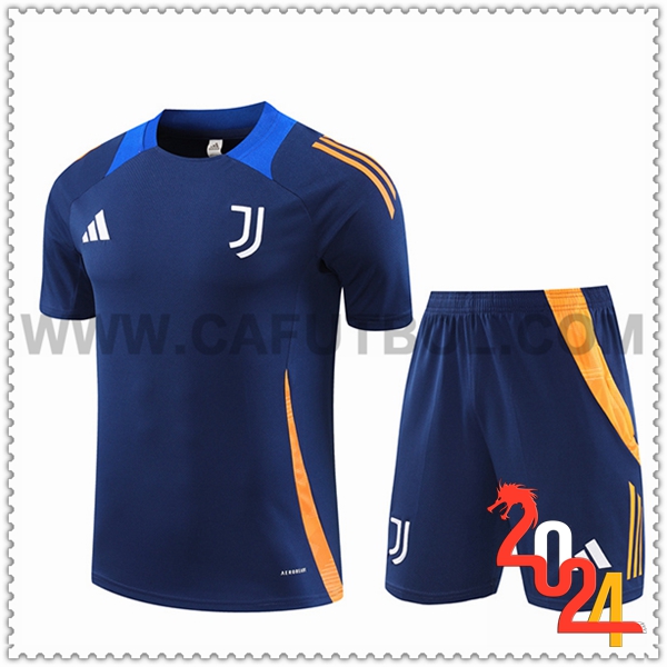 Camiseta Entrenamiento Juventus Azul/Naranja 2024 2025