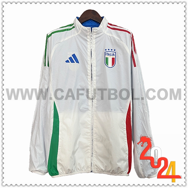 Rompevientos Italia Blanco/Verde/Rojo 2024 2025