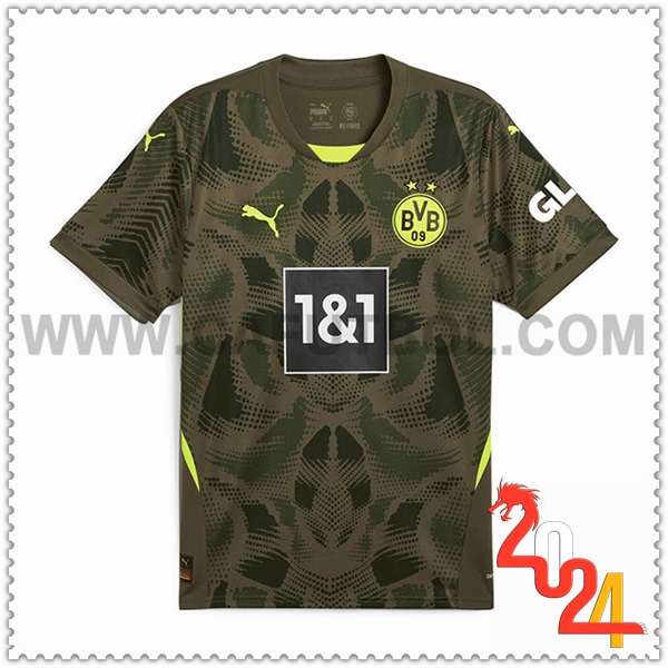 Camiseta Futbol Portero Dortmund Verde 2024 2025