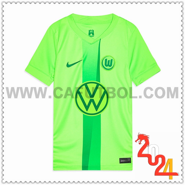 Primera Camiseta Futbol VfL Wolfsburg 2024 2025