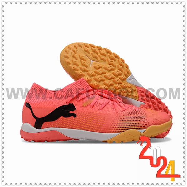 PUMA Botas De Fútbol FUTURE 7 ULTIMATE TF Naranja/Negro