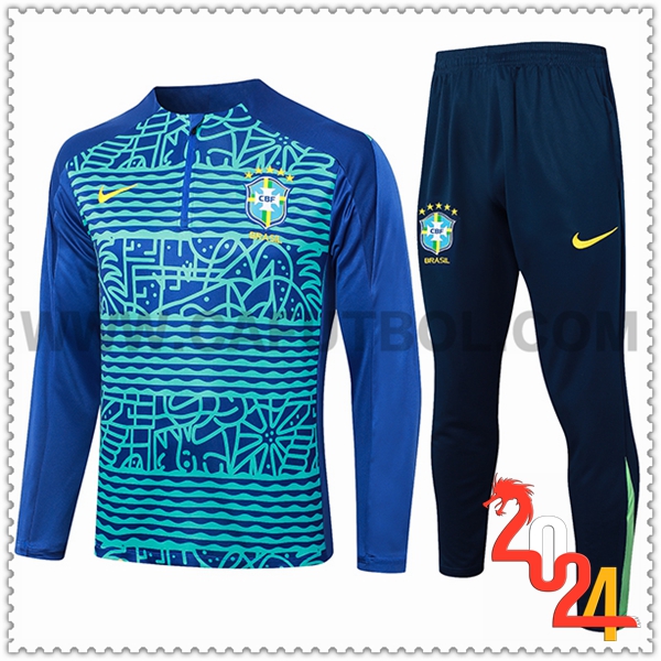 Chandal Futbol Brasil Azul 2024 2025
