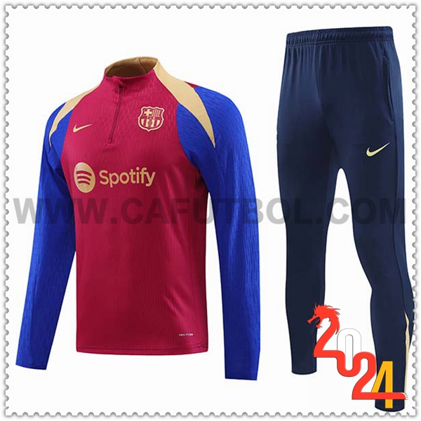 Chandal Futbol FC Barcelona Rojo/Azul/Amarillo 2024 2025