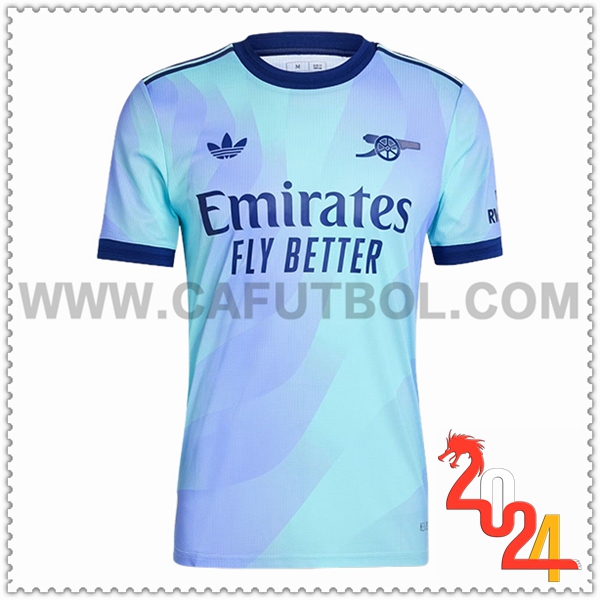 Tercero Nuevo Camiseta Arsenal 2024 2025
