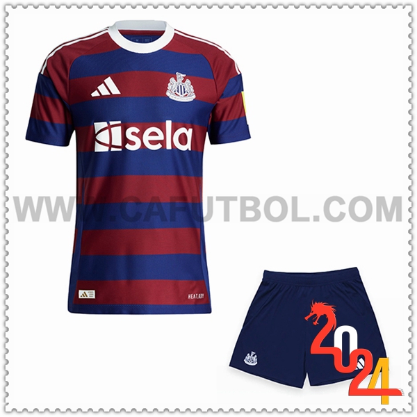 Segunda Nuevo Equipacion del Newcastle United Ninos 2024 2025