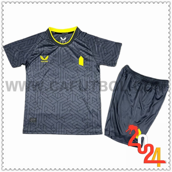 Segunda Equipacion del Everton Ninos 2024 2025