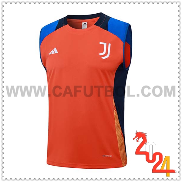 Chalecos De Futbol Juventus Naranja/Azul 2024 2025