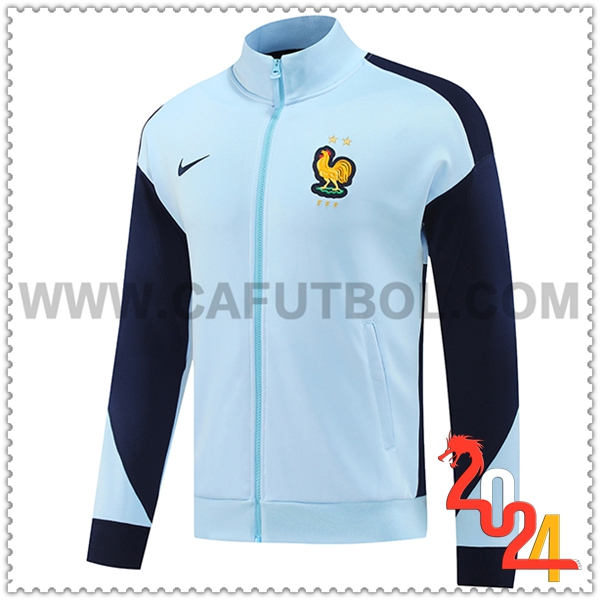 Chaquetas Futbol Francia Azul 2024 2025