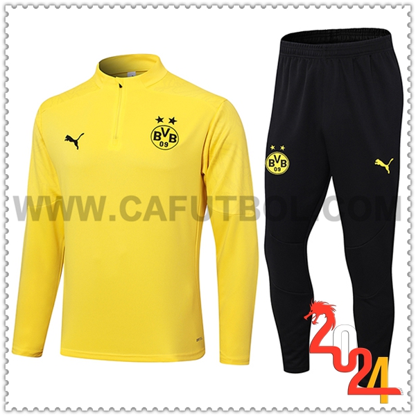 Chandal Futbol Dortmund Amarillo/Negro 2024 2025