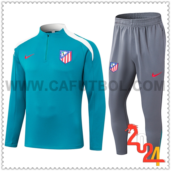 Chandal Futbol Atletico Madrid Azul/Blanco 2024 2025