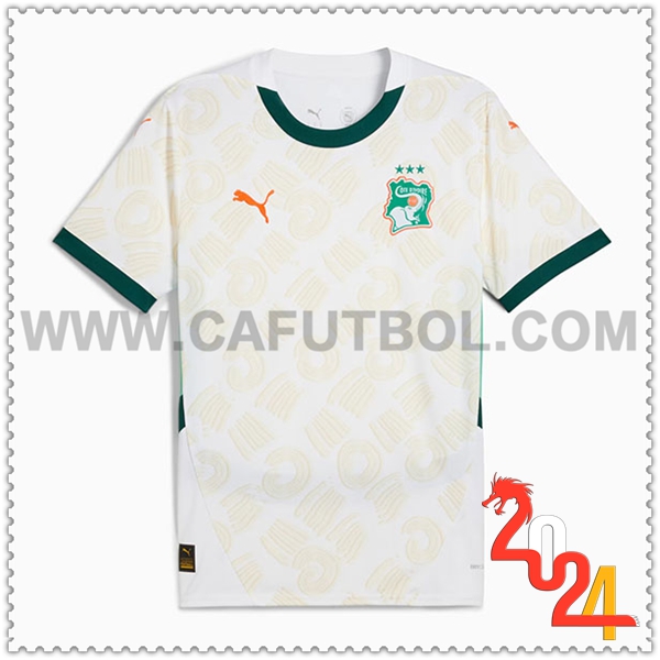 Segunda Camiseta Equipo Costa de Marfil 2024 2025
